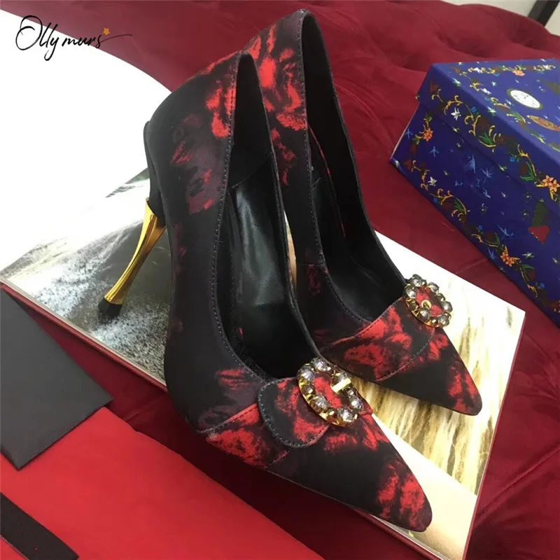 OllyMurs New Fashion Style Spring Summer Women Pumps Sexy Pointed Toe Slip On Crystal Thin High Heel Pumps Party Shoes Woman
OllyMurs New Fashion Style Spring Summer Women Pumps Sexy Pointed Toe Slip On Crystal Thin High Heel Pumps Party Shoes Woman