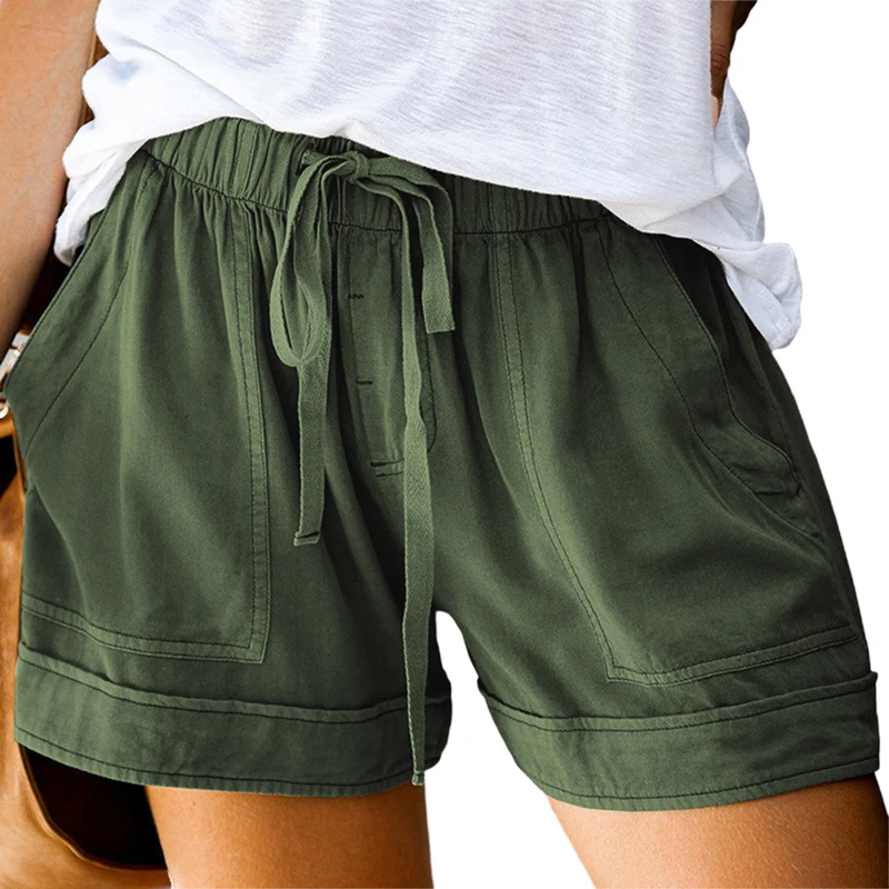 Women’s Casual Drawstring Shorts Summer Breathable Elastic Waist Lounge Pants with Pockets
Women’s Casual Drawstring Shorts Summer Breathable Elastic Waist Lounge Pants with Pockets