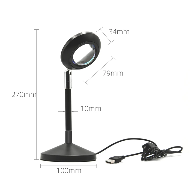 NEW Rainbow Sunset Red Projector LED Night Light Sun Projection Desk Lamp For Bedroom Bar Coffee Store Wall Decoration Lighting
NEW Rainbow Sunset Red Projector LED Night Light Sun Projection Desk Lamp For Bedroom Bar Coffee Store Wall Decoration Lighting