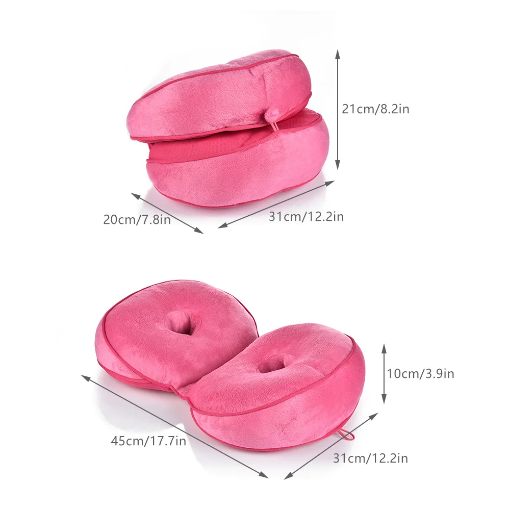 New Dual Comfort Seat Cushion Slow Rebound Memory Foam Hip Lift Seat Pillow Beautiful Butt Support Pain Relief Comfy For Home
New Dual Comfort Seat Cushion Slow Rebound Memory Foam Hip Lift Seat Pillow Beautiful Butt Support Pain Relief Comfy For Home