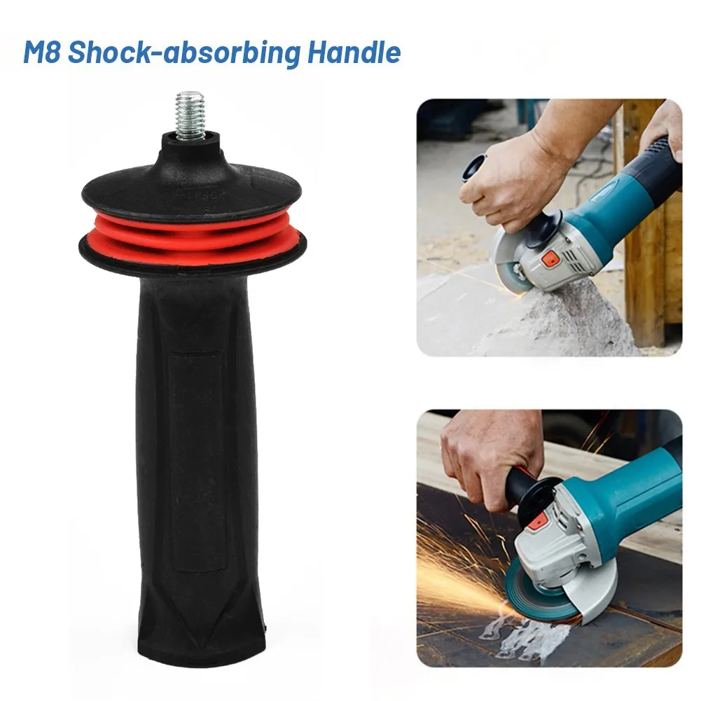8mm Angle Grinder Handle M8 Thread Auxiliary Side Non-Slip Shock-Absorbing Handle Anti-Vibration Rotary Hammers
8mm Angle Grinder Handle M8 Thread Auxiliary Side Non-Slip Shock-Absorbing Handle Anti-Vibration Rotary Hammers