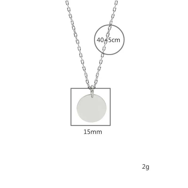 Flyleaf Round Tag Bead Double Layer Necklaces & Pendants Real 925 Sterling Silver Necklace For Women Fashion Chain Fine Jewelry
Flyleaf Round Tag Bead Double Layer Necklaces & Pendants Real 925 Sterling Silver Necklace For Women Fashion Chain Fine Jewelry