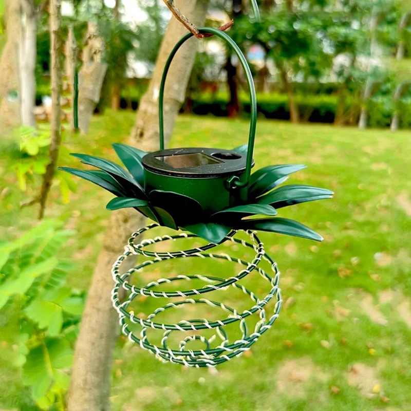Solar Light LED Pineapple Shape Hanging Light Outdoor Waterproof Garden Garden Park Path Corridor Lawn Fence Decorative Lighting
Solar Light LED Pineapple Shape Hanging Light Outdoor Waterproof Garden Garden Park Path Corridor Lawn Fence Decorative Lighting