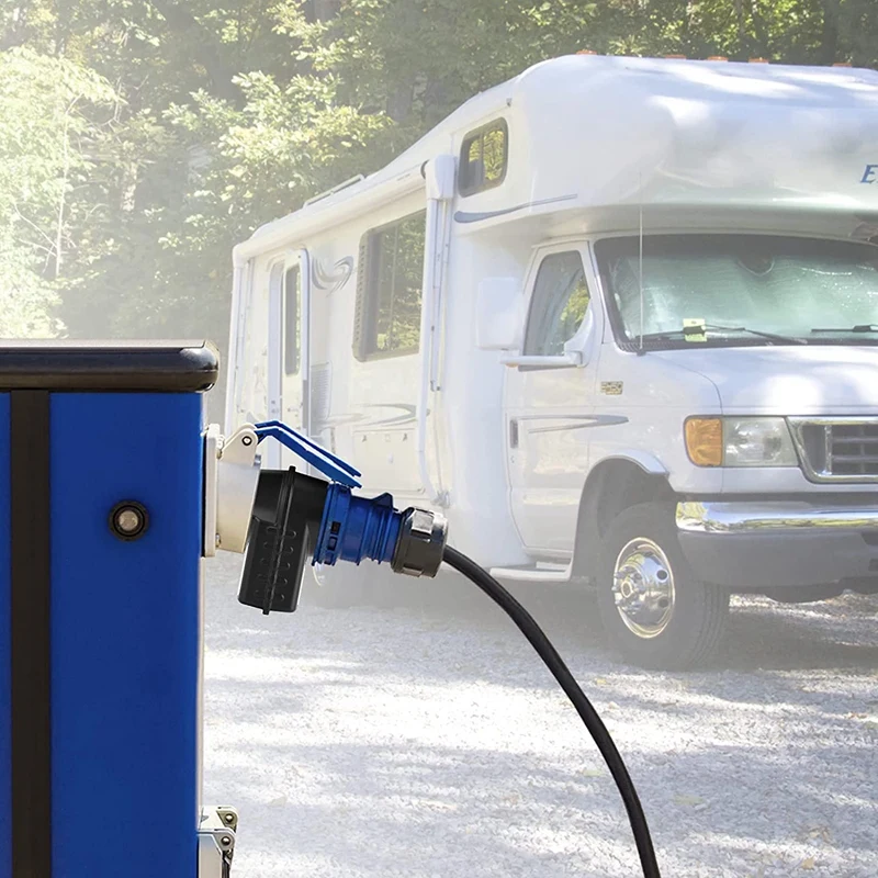 30A RV Circuit Tester Surge Adapter, 125V RV Power Pedestal Tester 14-50P Receptacle Analyzer for Travel Trailers
30A RV Circuit Tester Surge Adapter, 125V RV Power Pedestal Tester 14-50P Receptacle Analyzer for Travel Trailers