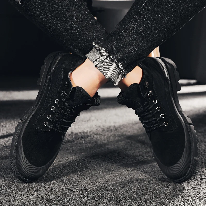 Men Casual Flat Shoes Shoes High Top Shoe Casual Man Sports Men Sport Sneakers Hightop Mens Fashion Boots Men's Leather For
Men Casual Flat Shoes Shoes High Top Shoe Casual Man Sports Men Sport Sneakers Hightop Mens Fashion Boots Men's Leather For