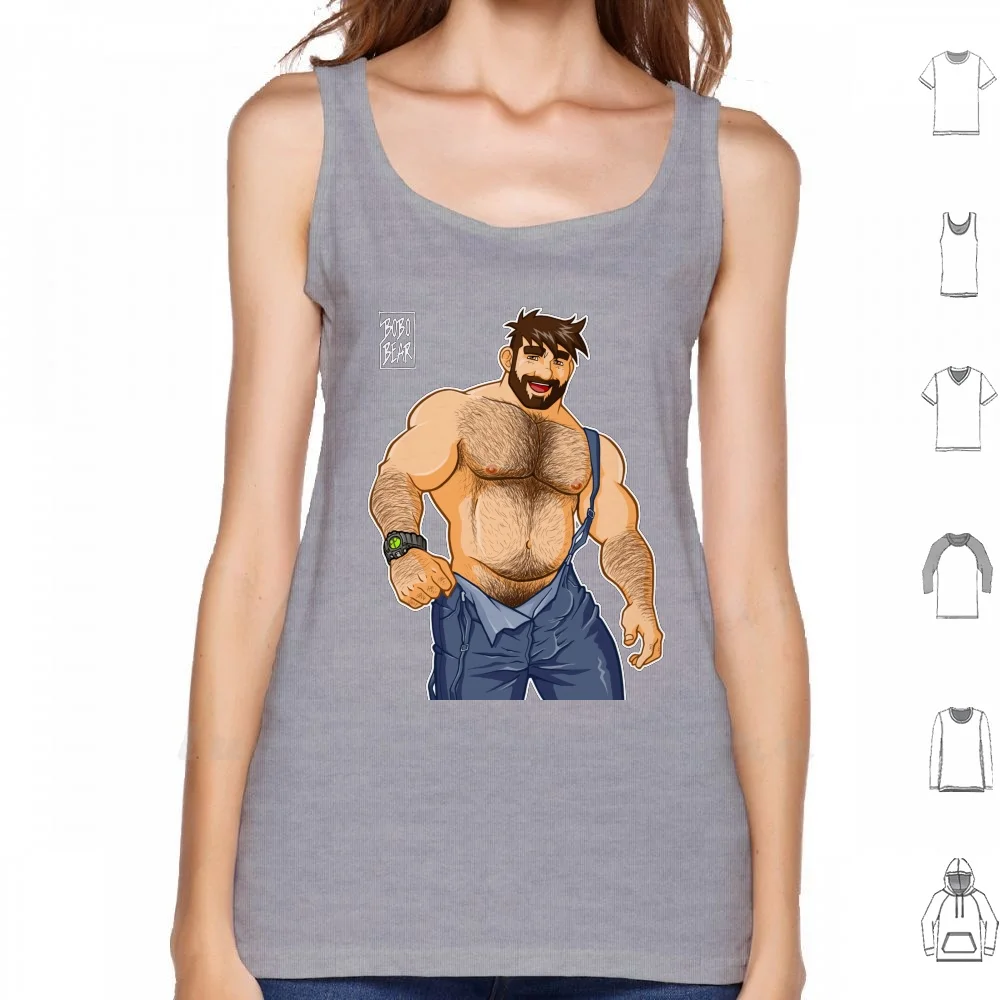 Adam Likes Dungarees Tank Tops Vest 100% Cotton Bobobear Bobobearart Bobo Bear Bobo Nisi Bear Bear Art Bear Art Pride Pride
Adam Likes Dungarees Tank Tops Vest 100% Cotton Bobobear Bobobearart Bobo Bear Bobo Nisi Bear Bear Art Bear Art Pride Pride