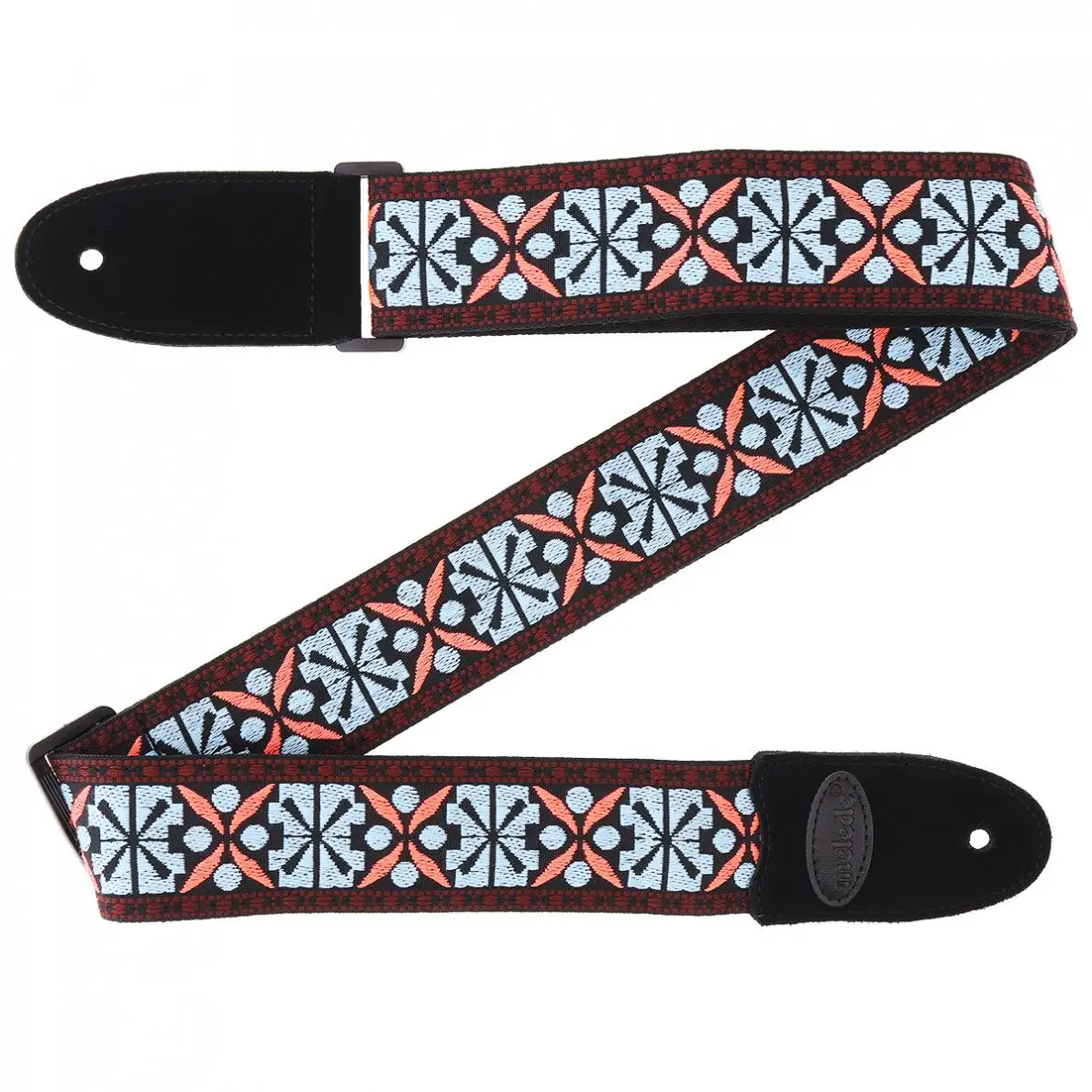 Jacquard Weave Double Fabric Guitar Strap Flowers Pattern Genuine Leather Cow Suede Ends with for Acoustic Electric Guitar Bass
Jacquard Weave Double Fabric Guitar Strap Flowers Pattern Genuine Leather Cow Suede Ends with for Acoustic Electric Guitar Bass