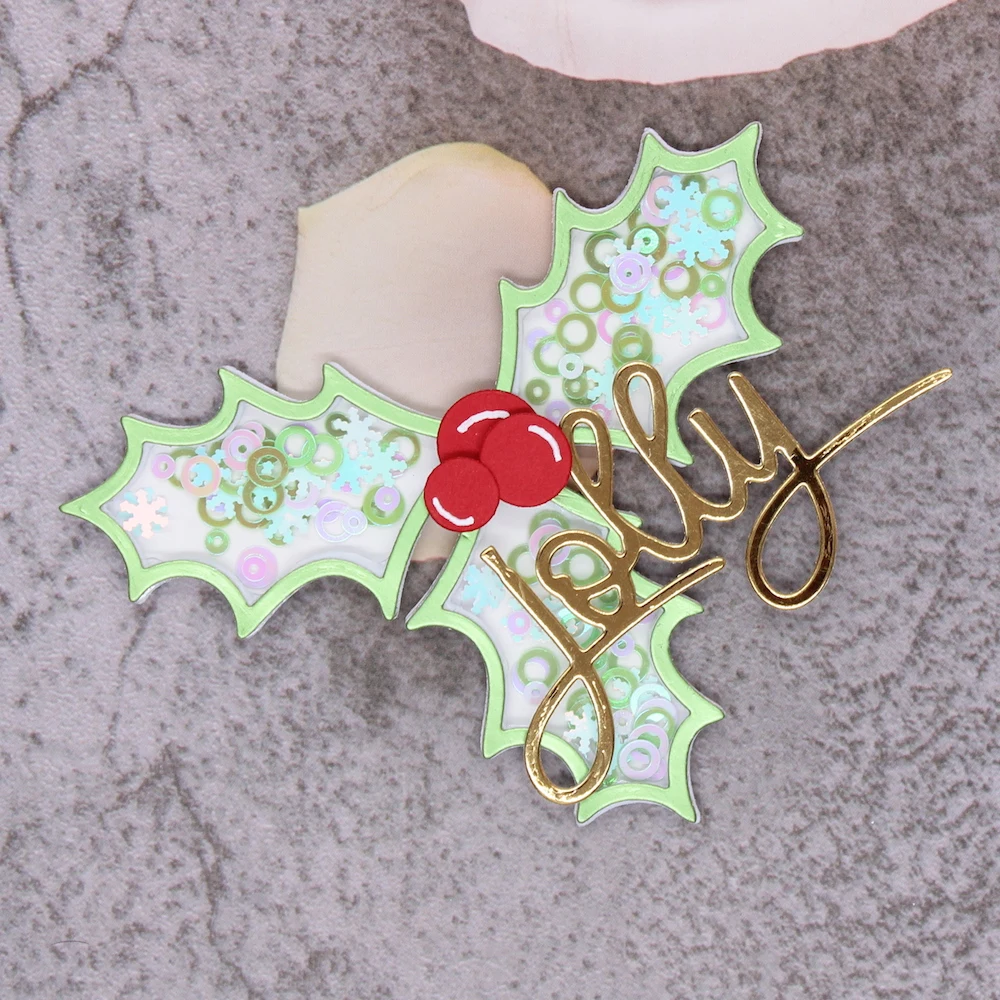 YPP craft Christmas Holly Leaves Shaker Metal Cutting Dies Stencils for DIY Scrapbooking Decorative Embossing DIY Paper Cards
YPP craft Christmas Holly Leaves Shaker Metal Cutting Dies Stencils for DIY Scrapbooking Decorative Embossing DIY Paper Cards