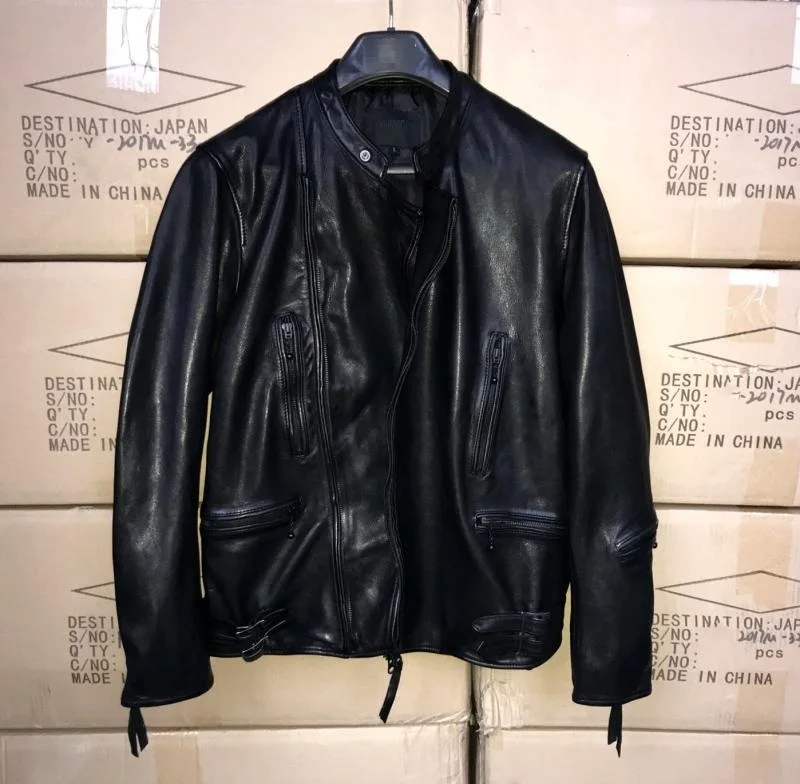 Free shipping,Pakistani thick Oil Wax Sheepskin Garments,2020 mens fashin style Leather jacket.slim top quality coat
Free shipping,Pakistani thick Oil Wax Sheepskin Garments,2020 mens fashin style Leather jacket.slim top quality coat