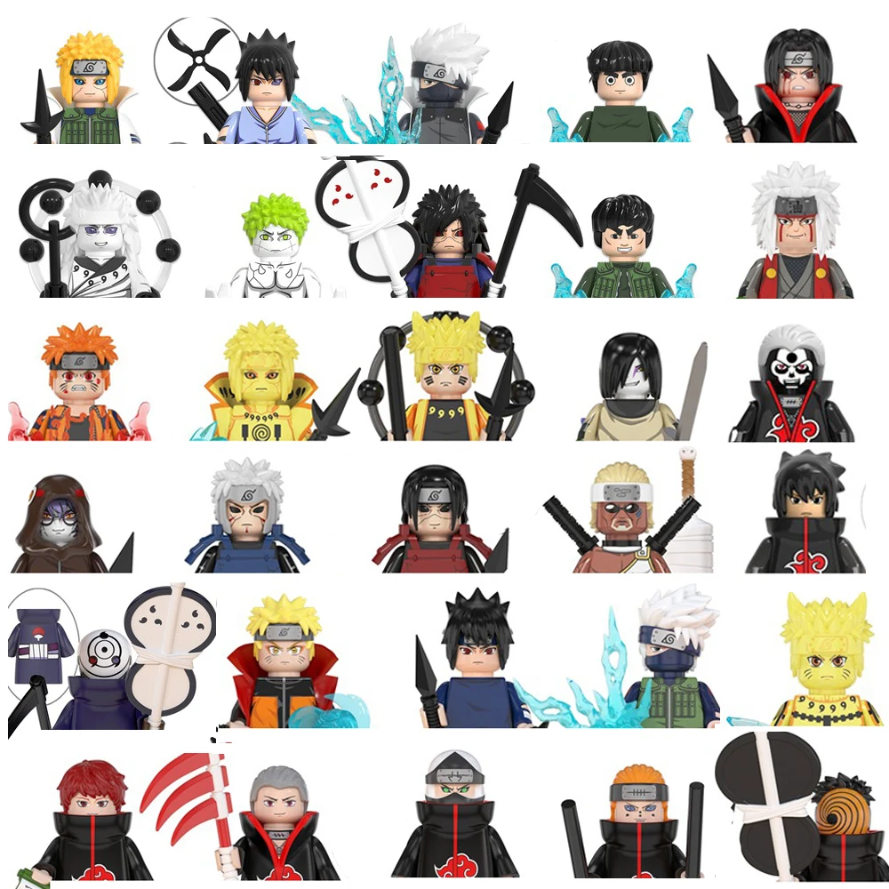 Model Sasuke Kakashi Akatsuki Bricks Building Blocks Anime Cartoon Mini Action Figures Heads Assembly Toys Kids Birthday Gifts
Model Sasuke Kakashi Akatsuki Bricks Building Blocks Anime Cartoon Mini Action Figures Heads Assembly Toys Kids Birthday Gifts