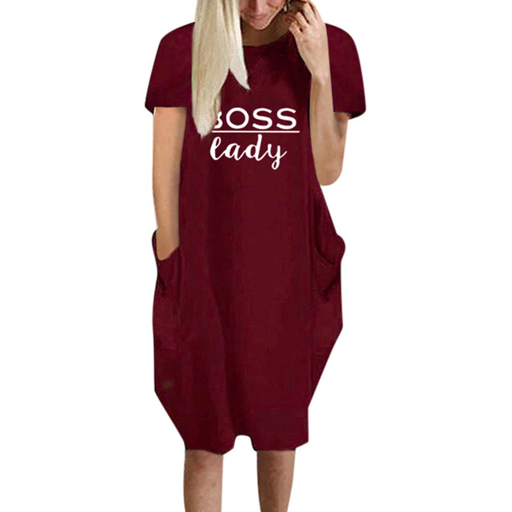 VICABO Casual Loose Plus Size Vestidos Women Short Sleeve Knee-length Dress Ladies Baggy Loose Casual Holiday Summer Sundress
VICABO Casual Loose Plus Size Vestidos Women Short Sleeve Knee-length Dress Ladies Baggy Loose Casual Holiday Summer Sundress