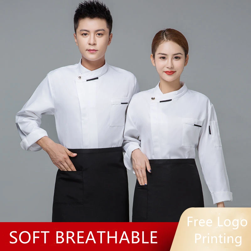 White Chef Shirt Apron Chef Jacket Wholesale Head Chef Uniform Restaurant Hotel Kitchen Cooking Clothes Catering Food service
White Chef Shirt Apron Chef Jacket Wholesale Head Chef Uniform Restaurant Hotel Kitchen Cooking Clothes Catering Food service