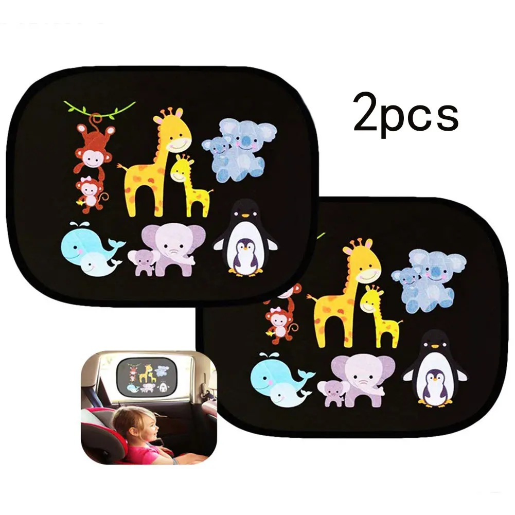 2pcs/Set Car Side Window Sunshade Cartoon Patterned Auto Sun Shades Protector Foldable Car Cover for Baby Child Kids Car Styling
2pcs/Set Car Side Window Sunshade Cartoon Patterned Auto Sun Shades Protector Foldable Car Cover for Baby Child Kids Car Styling