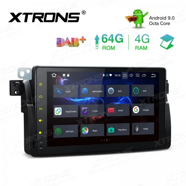 Автомобильный мультимедийный плеер 4 Гб + 64 ГБ 9 дюймов Android 0 GPS для BMW E46 Sedan Coupe