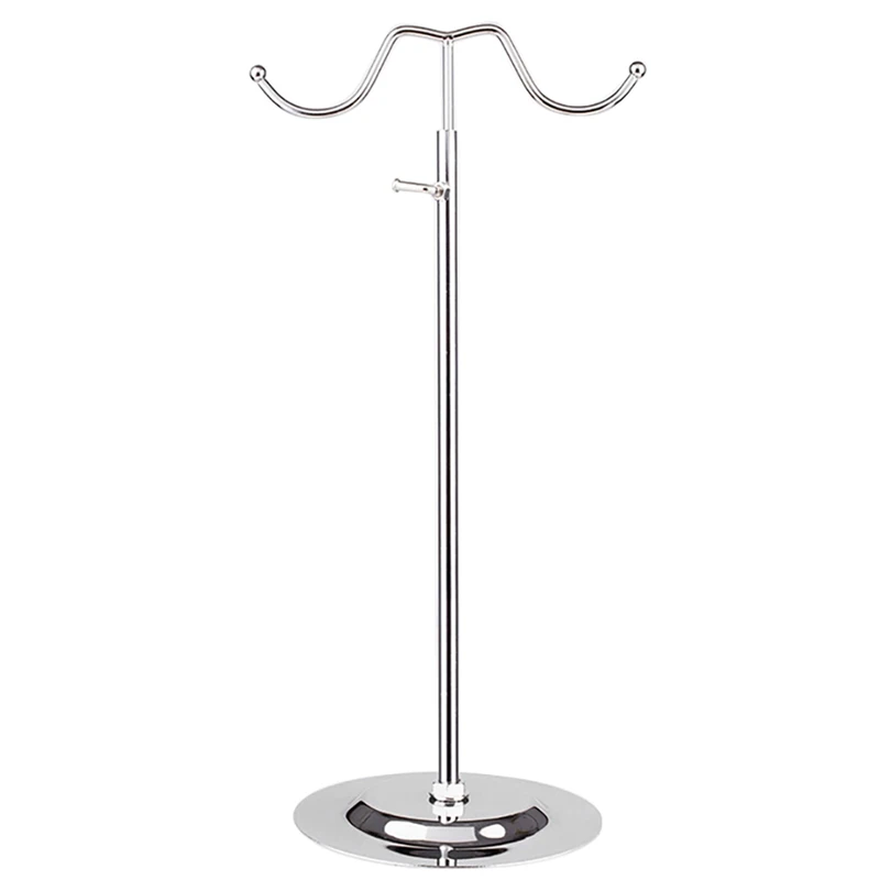 Metal Handbag Rack Women Bag Display Stand Double Hook Adjustable Stainless Steel Holder
Metal Handbag Rack Women Bag Display Stand Double Hook Adjustable Stainless Steel Holder