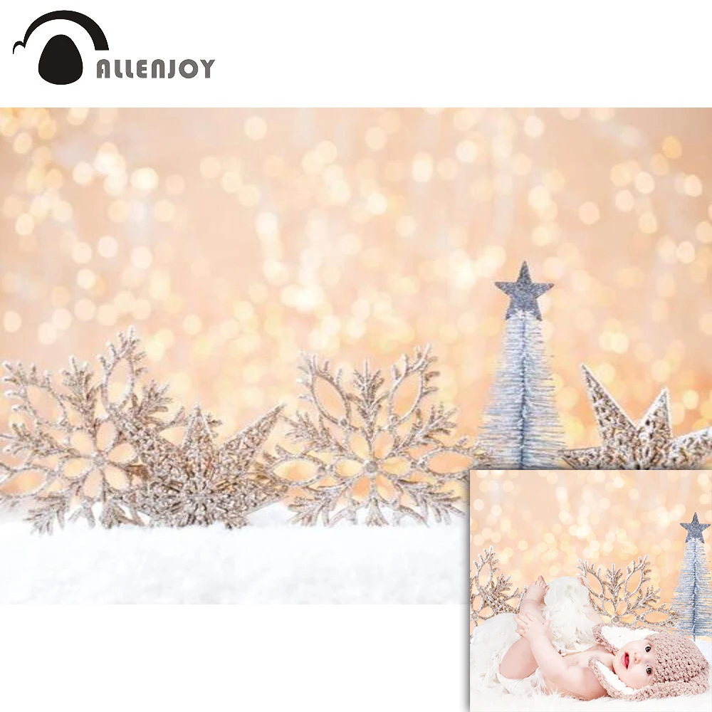 Allenjoy Winter Christmas Backdrop New Year Party Snowflake Star Tree White Glitter Lights Bokeh Indoor Background Photo Zone
Allenjoy Winter Christmas Backdrop New Year Party Snowflake Star Tree White Glitter Lights Bokeh Indoor Background Photo Zone