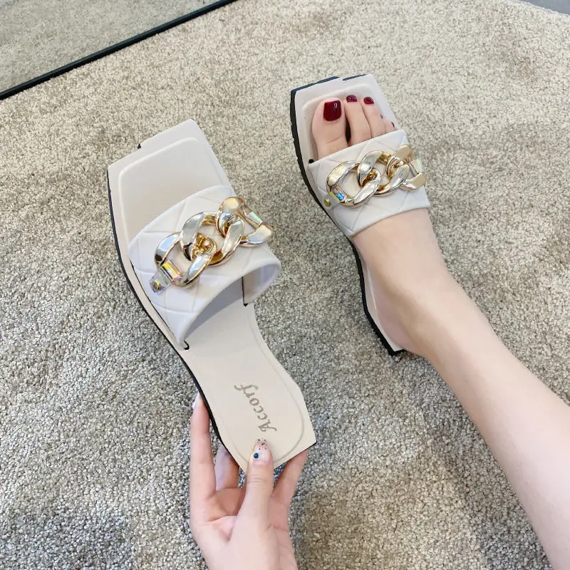 Women's Slippers 2021 New Slippers Women's Outer Wear Non-slip Fashion Korean Students All-match Flat Summer Women's Shoes
Women's Slippers 2021 New Slippers Women's Outer Wear Non-slip Fashion Korean Students All-match Flat Summer Women's Shoes