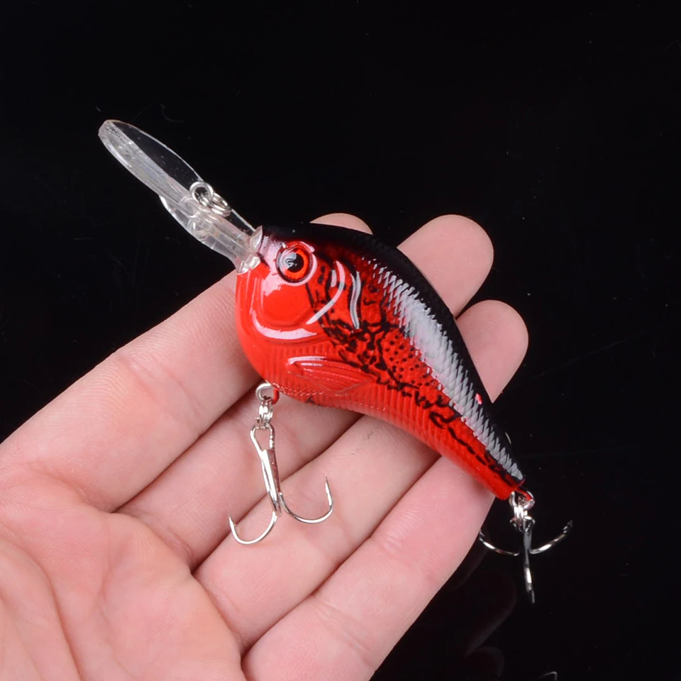 1pcs Crank Fishing Lure Artificial Hard Baits 9.5cm/10.8g Crankbait Jerkbait Wobbler Fishing Tackle Good Treble Hooks Tackle
1pcs Crank Fishing Lure Artificial Hard Baits 9.5cm/10.8g Crankbait Jerkbait Wobbler Fishing Tackle Good Treble Hooks Tackle