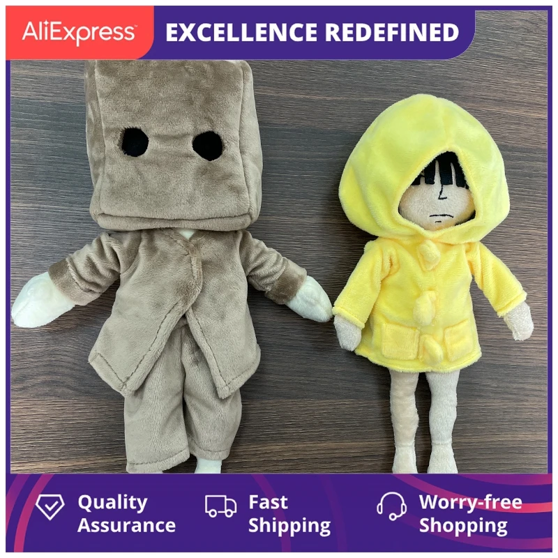 30cm Little Nightmares Plush Toy Adventure Game Cartoon Cute Stuffed Dolls Kawaii Gift Toys For Girls Kids Fans Collection
30cm Little Nightmares Plush Toy Adventure Game Cartoon Cute Stuffed Dolls Kawaii Gift Toys For Girls Kids Fans Collection