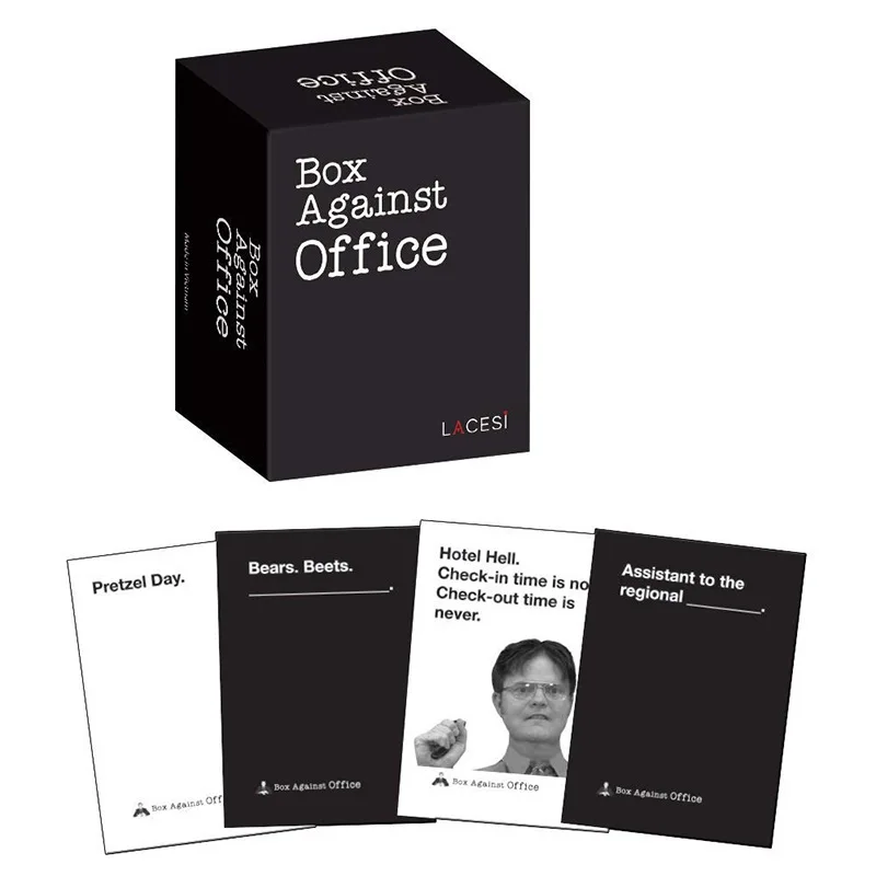 Box Against Office Hot Board Game Card Party Chess and Toy Game Factory Direct Supply
Box Against Office Hot Board Game Card Party Chess and Toy Game Factory Direct Supply