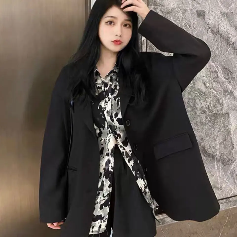 Blazers Women Oversize Casual Solid Elegant Mature Notched Suit Ladies OL Straight Classic Popular Chic Tops Social Outerwear BF
Blazers Women Oversize Casual Solid Elegant Mature Notched Suit Ladies OL Straight Classic Popular Chic Tops Social Outerwear BF