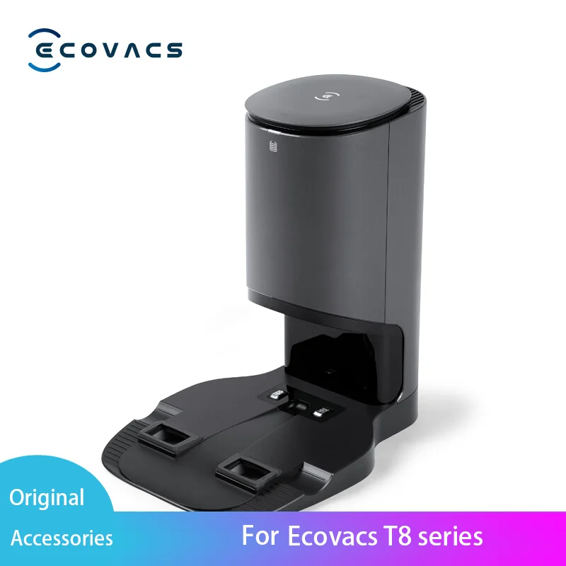 Оригинальные аксессуары для робота-пылесоса Ecovacs серии T8/T9, автоматическая зарядная станция для сбора пыли
Оригинальные аксессуары для робота-пылесоса Ecovacs серии T8/T9, автоматическая зарядная станция для сбора пыли