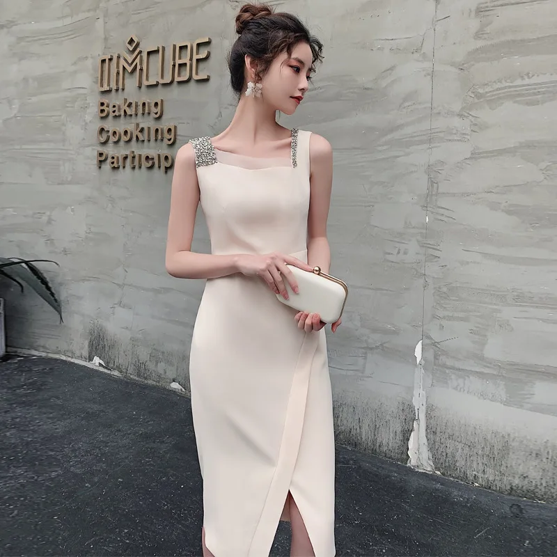 Платье-Ципао вечернее, обтягивающее, для вечеринок
Платье-Ципао вечернее, обтягивающее, для вечеринок