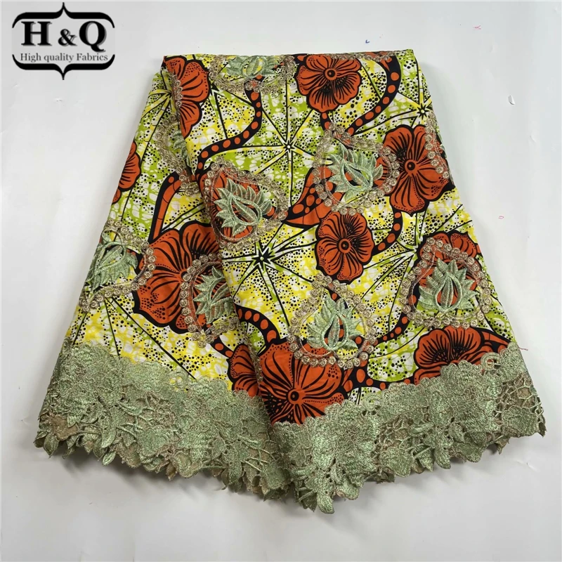 H&Q latest style 6 yards/lot african batik lace wax fabric embroidery nigerian lace 100% cotton wax fabric for party dress H0714
H&Q latest style 6 yards/lot african batik lace wax fabric embroidery nigerian lace 100% cotton wax fabric for party dress H0714