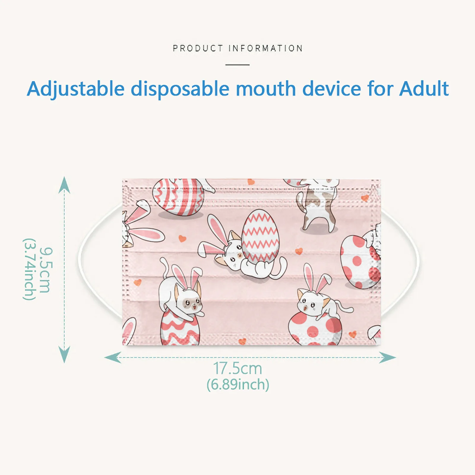 Dust Protection Face Mask Adult Easter Printing Breathable Mouth-muffle Disposable Three-layer Mask Masque Mascherine 50-100pcs
Dust Protection Face Mask Adult Easter Printing Breathable Mouth-muffle Disposable Three-layer Mask Masque Mascherine 50-100pcs