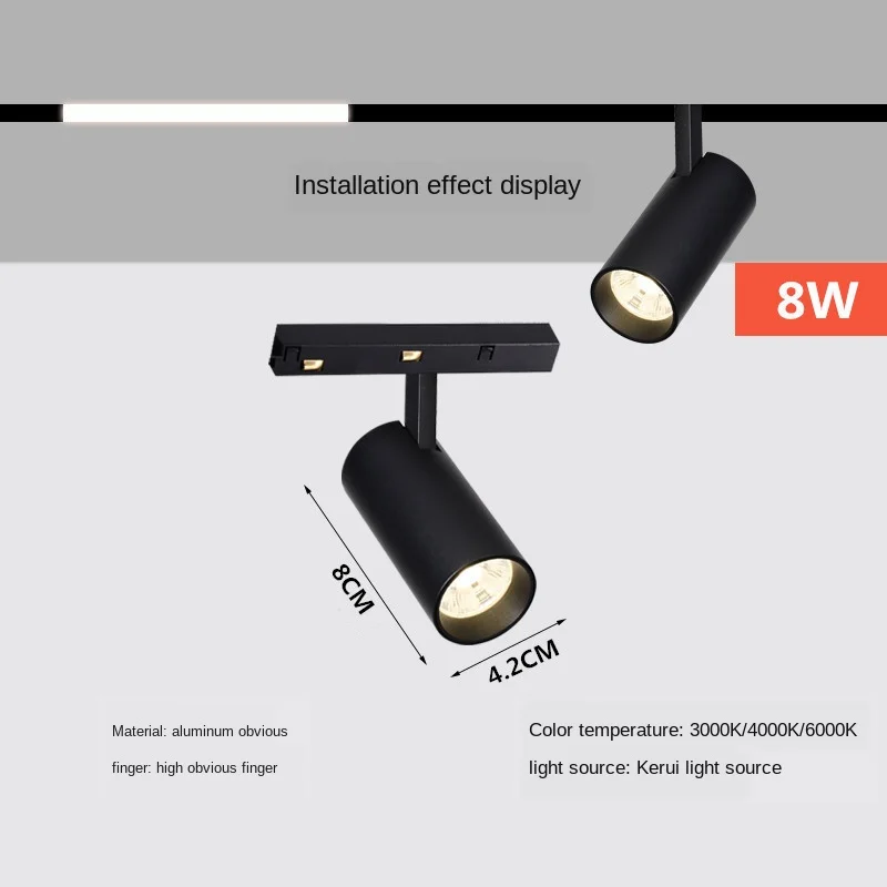 6pcs New No Main Light Decoration Creative Magnetic Lamp Holder Aluminum Ceiling Recessed Suspended LED Magnet Mount Lights
6pcs New No Main Light Decoration Creative Magnetic Lamp Holder Aluminum Ceiling Recessed Suspended LED Magnet Mount Lights