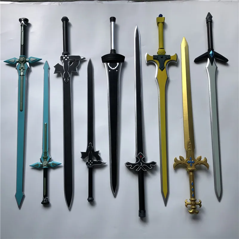 1:1 Sword Art Online Elucidator Dark Repulsor Sword Weapon Cosplay SAO kirito Asuna sword Anime Ninja Knife PU Weapon Prop
1:1 Sword Art Online Elucidator Dark Repulsor Sword Weapon Cosplay SAO kirito Asuna sword Anime Ninja Knife PU Weapon Prop