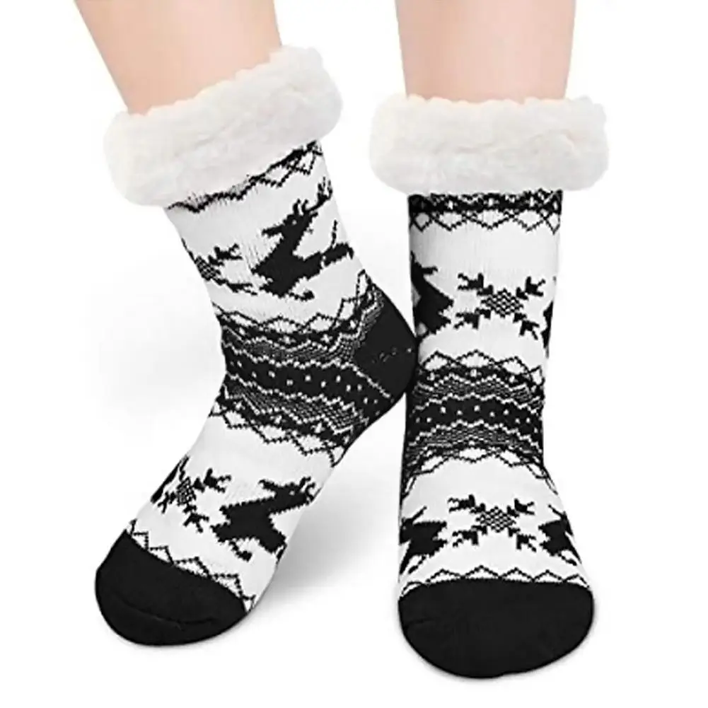 Christmas Socks Elk Snowflake Middle Tube Floor Socks Velvet Socks Adult Plus Socks Socks Carpet Sleeping Warm K1U4
Christmas Socks Elk Snowflake Middle Tube Floor Socks Velvet Socks Adult Plus Socks Socks Carpet Sleeping Warm K1U4