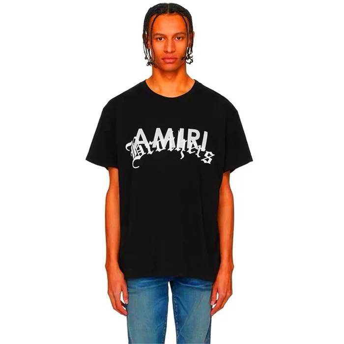 Men's T-shirt Fashion O Neck Button Tops Casual Loose Tee Graphic T-shirt