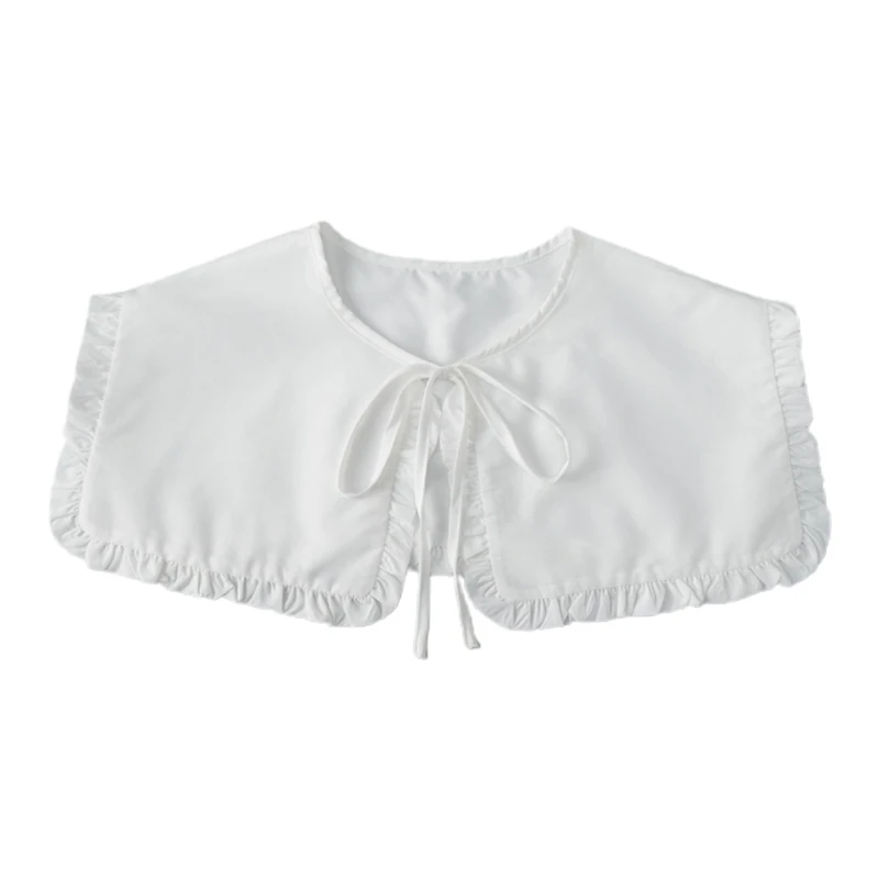 L5YA Fashion Shawl Wraps Neck Decorative Collar Detachable Clothe Accessorie for Girl
L5YA Fashion Shawl Wraps Neck Decorative Collar Detachable Clothe Accessorie for Girl