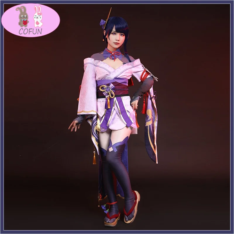 Anime!Genshin Impact Raiden Shogun Game Suit Elegant Uniform Cosplay Costume Halloween Party Role Play Outfit For Women 2021 NEW
Anime!Genshin Impact Raiden Shogun Game Suit Elegant Uniform Cosplay Costume Halloween Party Role Play Outfit For Women 2021 NEW