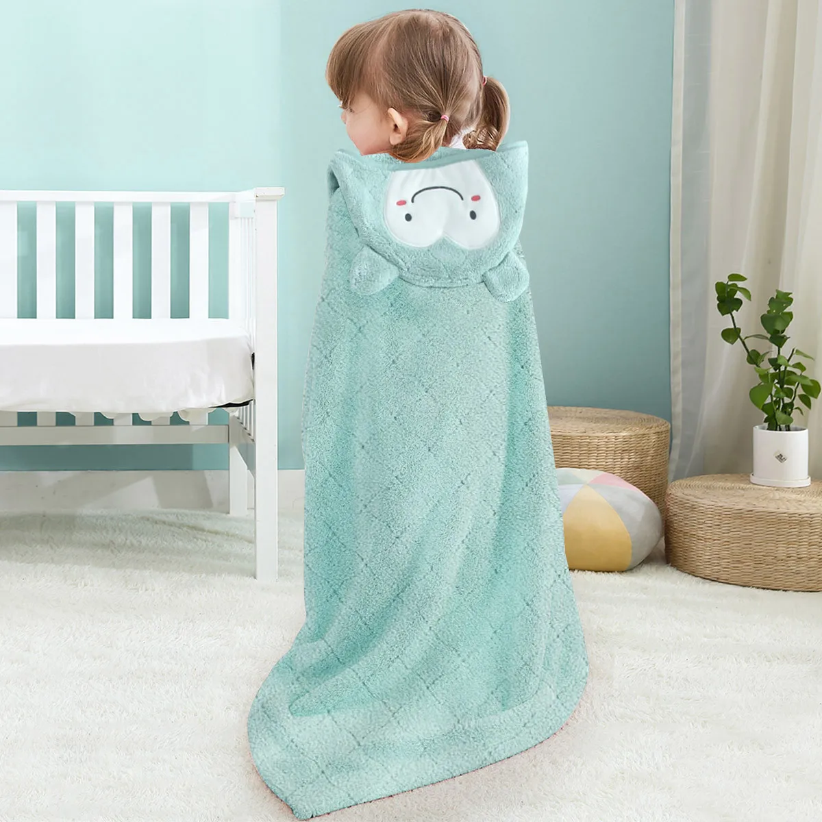 Children's Hooded Bath Towel Bathrobe Super Soft Absorbent Newborn Baby Quick Drying Blanket Newborn Bath Children's Towel Quilt
Children's Hooded Bath Towel Bathrobe Super Soft Absorbent Newborn Baby Quick Drying Blanket Newborn Bath Children's Towel Quilt
