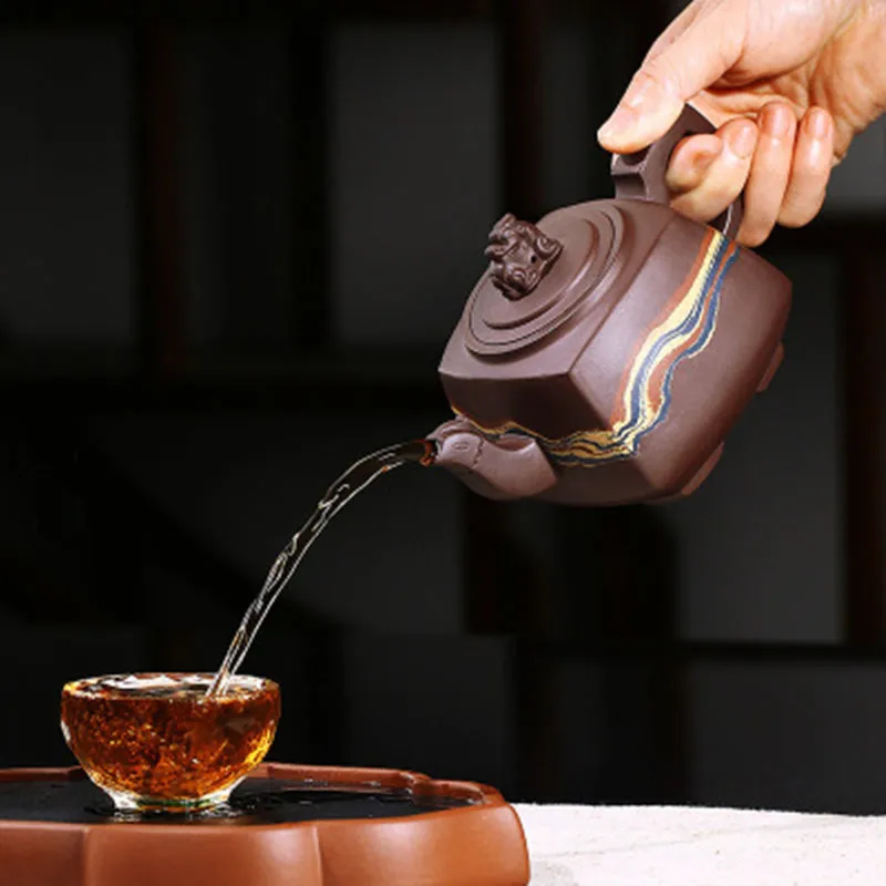 Tetera Chinese Yixing Clay Teapot Zisha Infuser Kung Fu Teaset 420ml New Arrived Famous Handmade Pot High Quality With Gift Box
Tetera Chinese Yixing Clay Teapot Zisha Infuser Kung Fu Teaset 420ml New Arrived Famous Handmade Pot High Quality With Gift Box