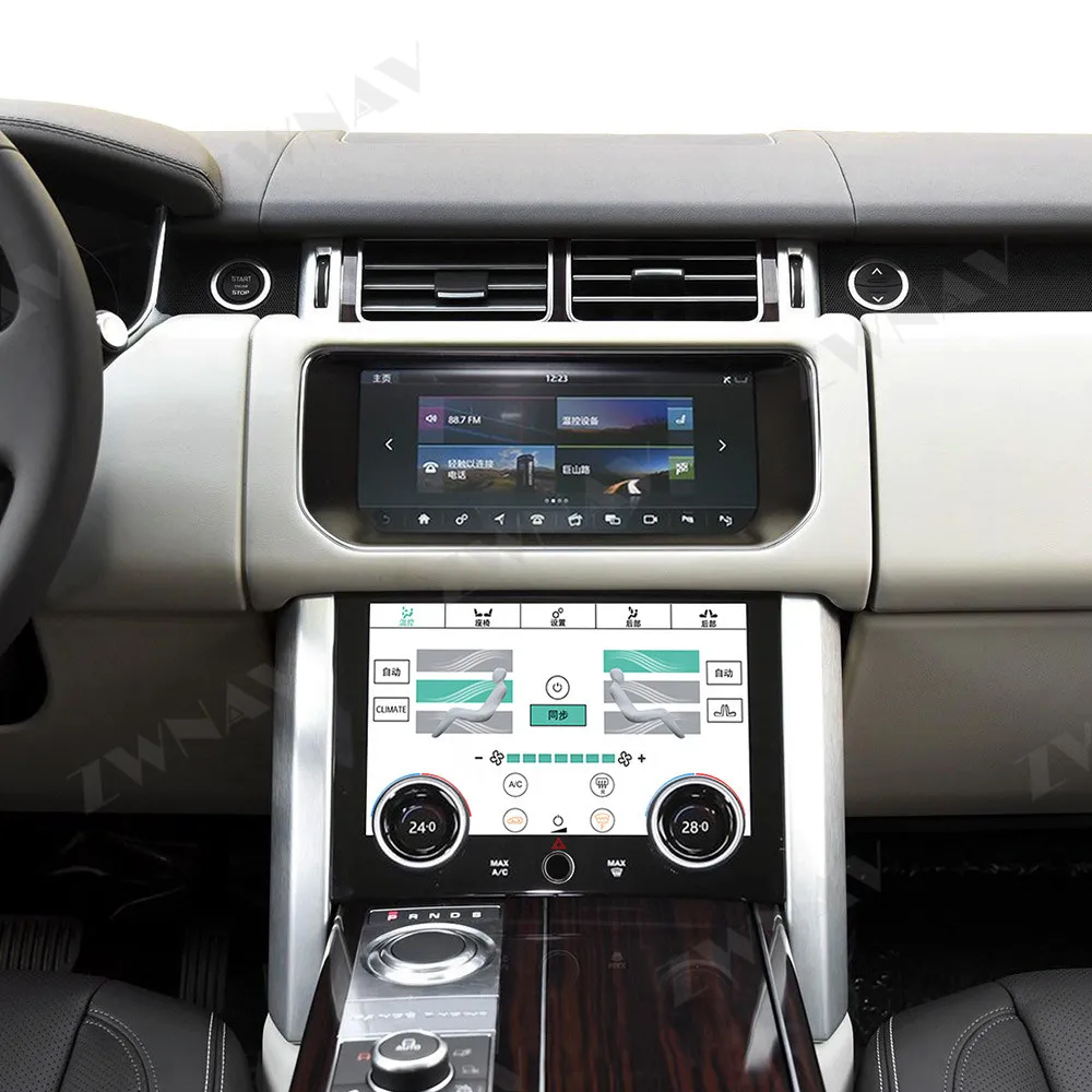 GEN 2 для Land Rover Range Rover Vogue климатическая панель AC головное устройство мультимедийный плеер автомобильная навигация Сенсорный экран IPS
GEN 2 для Land Rover Range Rover Vogue климатическая панель AC головное устройство мультимедийный плеер автомобильная навигация Сенсорный экран IPS
