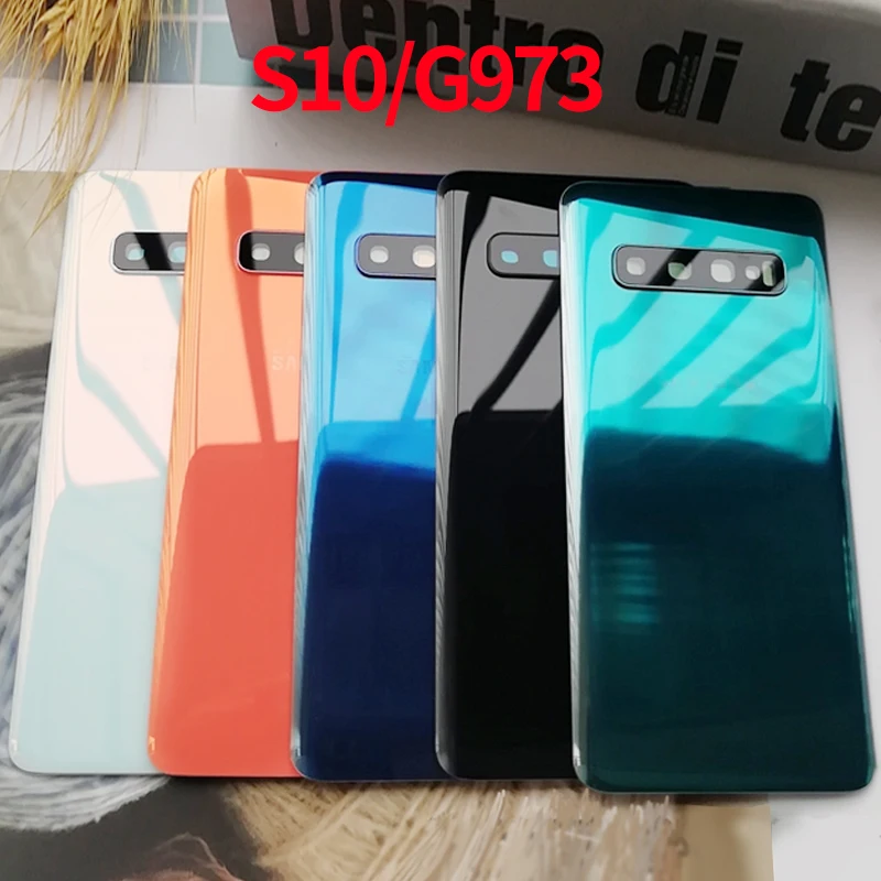 50Pcs Back Glass Replacement parts For Samsung Galaxy S10 SM-G973F G973 S10+ S10 Plus G975F Battery Cover Rear Door Housing Case
50Pcs Back Glass Replacement parts For Samsung Galaxy S10 SM-G973F G973 S10+ S10 Plus G975F Battery Cover Rear Door Housing Case