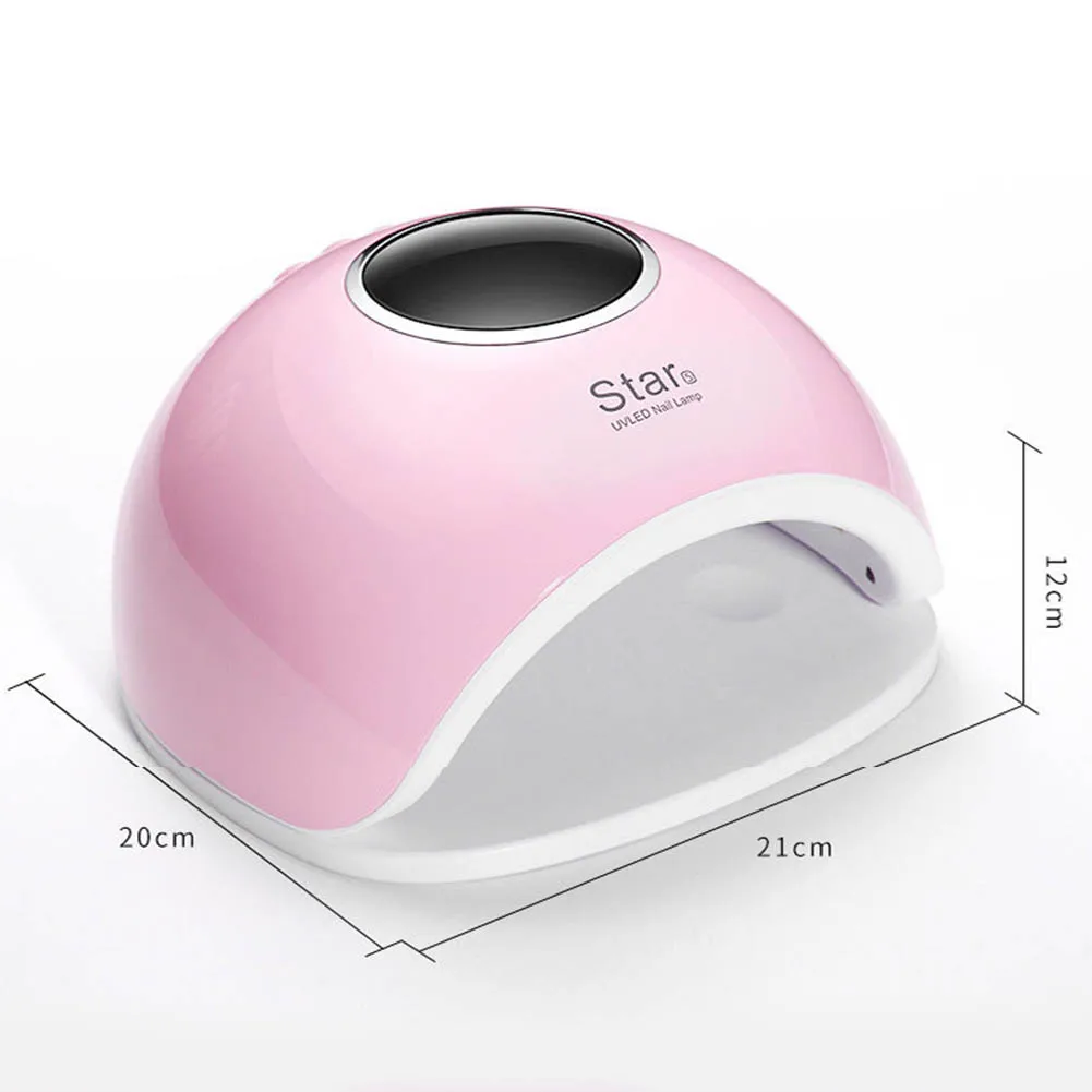72W UV Manicure Lamp 4 Gear Smart Timeing Phototherapy UV Nail Drying Gel Polish Light Plastic LED Heating Lamp
72W UV Manicure Lamp 4 Gear Smart Timeing Phototherapy UV Nail Drying Gel Polish Light Plastic LED Heating Lamp