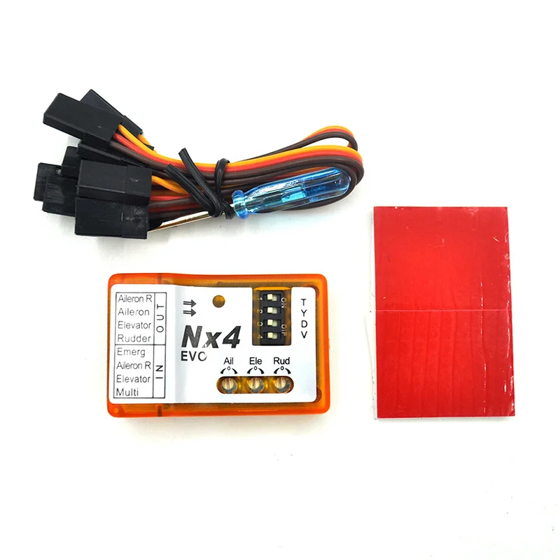NX4 EVO of 3-axis aircraft gyros Fixed-wing Flight Controller balancer Stabilization For 3D 2D flight
NX4 EVO of 3-axis aircraft gyros Fixed-wing Flight Controller balancer Stabilization For 3D 2D flight