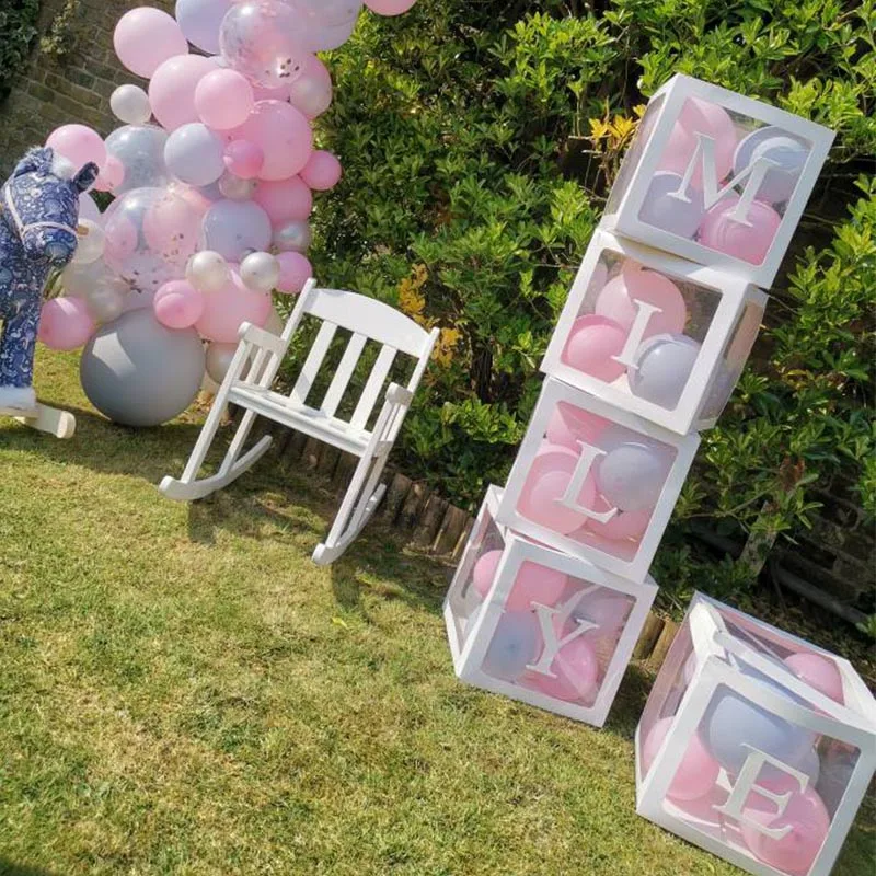 Transparent Box Balloon Filled With Wedding Decoration Name Letters Birthday Party Boy Girl Gift
Transparent Box Balloon Filled With Wedding Decoration Name Letters Birthday Party Boy Girl Gift