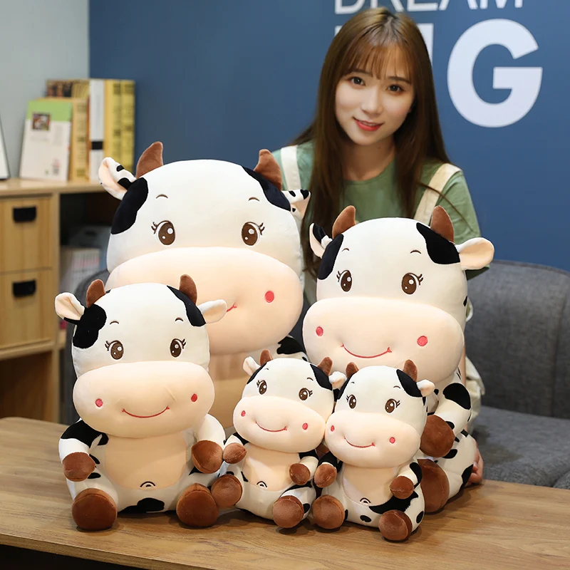 25cm/35cm Kawaii Cow Plush Toys Stuffed Soft Plushie Animal milk cow Cattle Toys for Girls Kids Birthday Gifts
25cm/35cm Kawaii Cow Plush Toys Stuffed Soft Plushie Animal milk cow Cattle Toys for Girls Kids Birthday Gifts