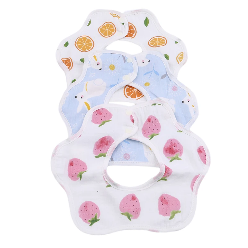 1 Pack Baby Bib 6-24 Months 360 Degree Rotatable 3 Layer Waterproof Easy To Clean Saliva Snoring Cloth Baby Accessories
1 Pack Baby Bib 6-24 Months 360 Degree Rotatable 3 Layer Waterproof Easy To Clean Saliva Snoring Cloth Baby Accessories