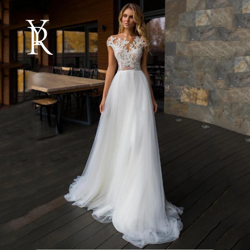 Retro Wedding Dresses Lace Silky Organza With A-line Floor Length O-neck Sleeveless Bride Wedding Backless Button Вяселле
Retro Wedding Dresses Lace Silky Organza With A-line Floor Length O-neck Sleeveless Bride Wedding Backless Button Вяселле