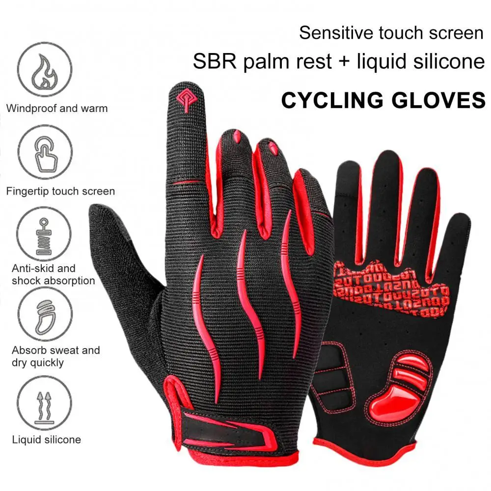 2Pcs Autumn Winter Warm Cycling Full Finger Touch Screen Gloves Bike Supplies Full Finger Gloves
2Pcs Autumn Winter Warm Cycling Full Finger Touch Screen Gloves Bike Supplies Full Finger Gloves
