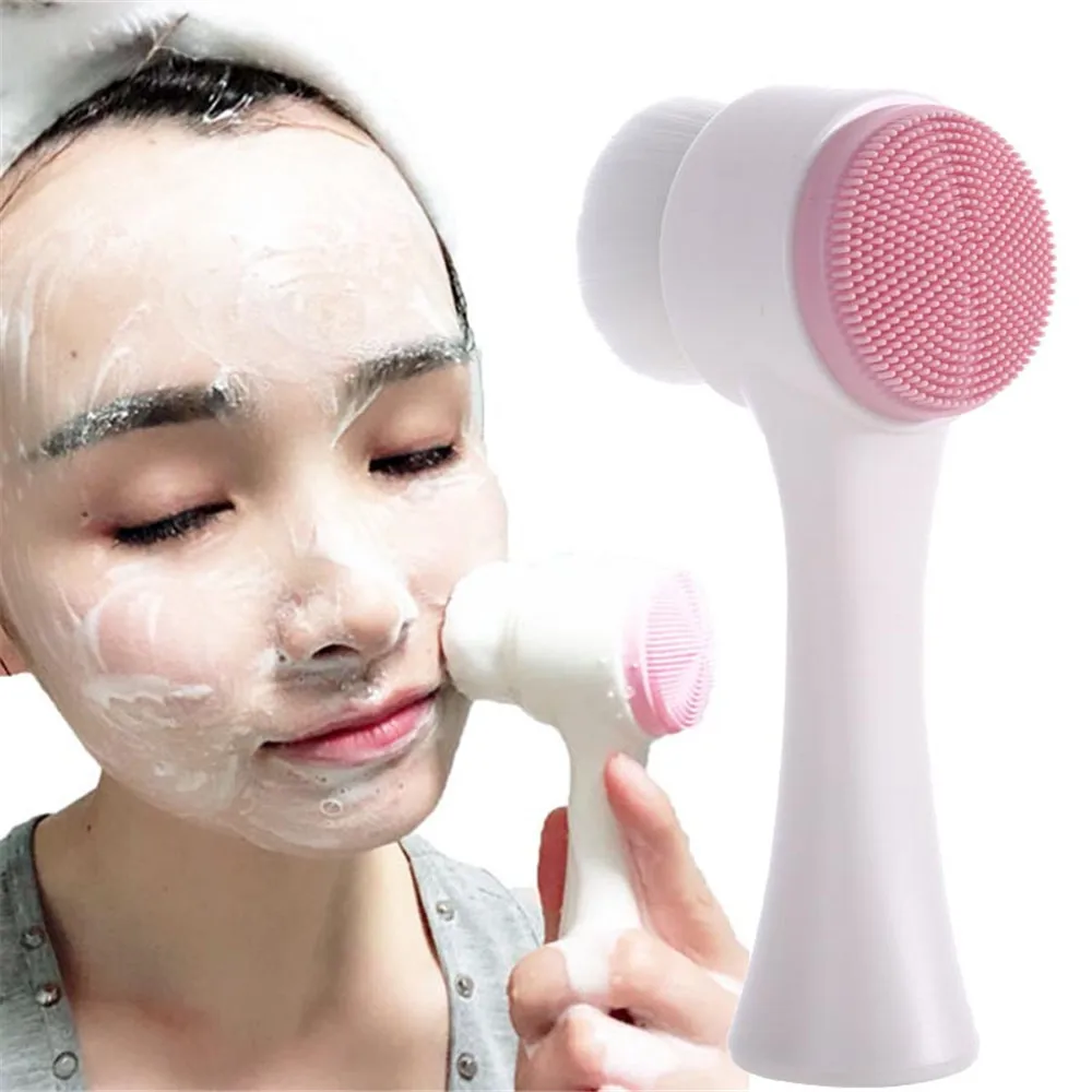 3D Double Side Multifunctional Face Brush Skin Cleaner Face Washing Machine Exfoliator Facial Cleaning Brush
3D Double Side Multifunctional Face Brush Skin Cleaner Face Washing Machine Exfoliator Facial Cleaning Brush