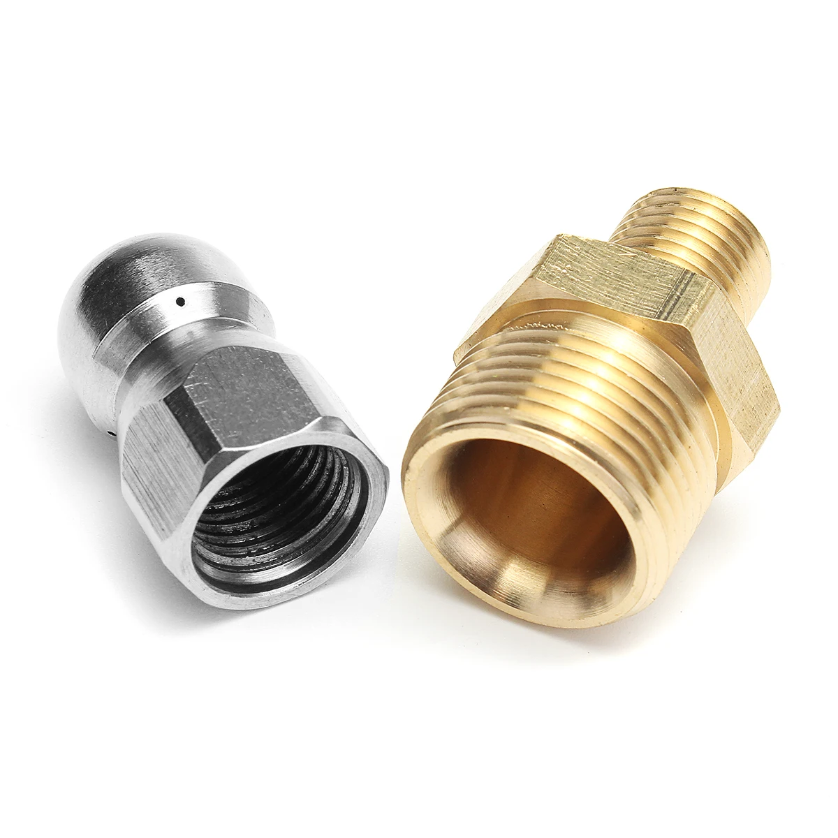 M22 F14 1 Front 3 Rear High Pressure Cleaner Drain Cleaning Pipe Dredger Nozzle Cleaning Sprayer Connector Watering Accessories
M22 F14 1 Front 3 Rear High Pressure Cleaner Drain Cleaning Pipe Dredger Nozzle Cleaning Sprayer Connector Watering Accessories