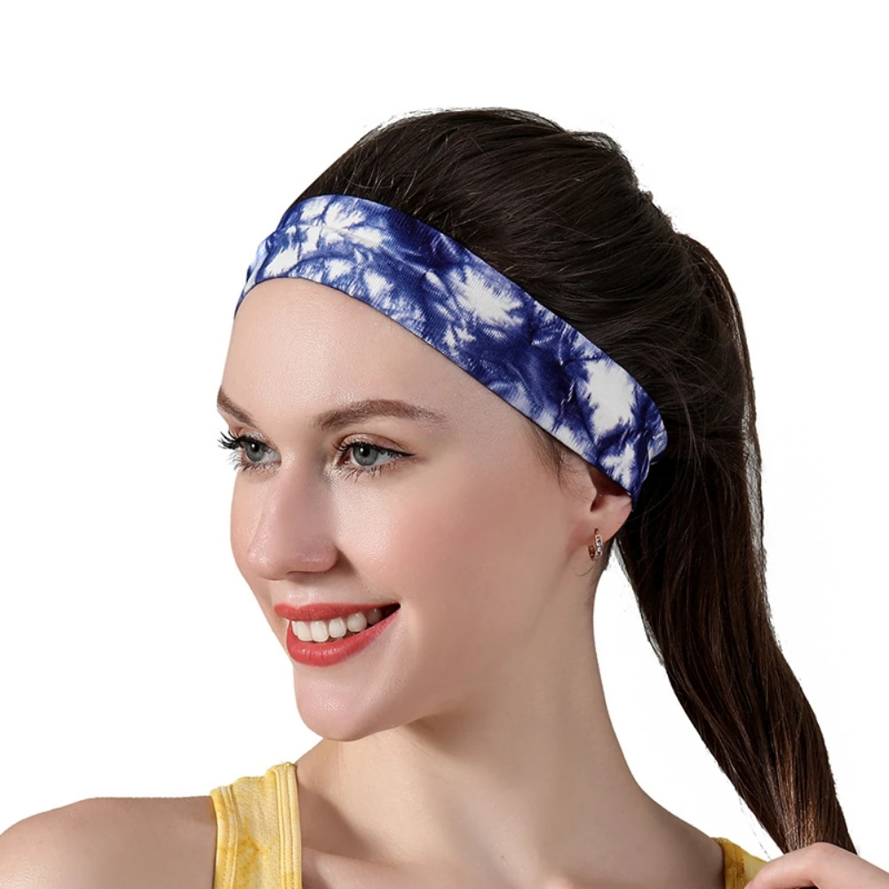 Women Stretch Wash Elastic Absorbing Sweat Sports Headband Tie Dye Running Fitness Yoga Headwear Makeup Hair Turban Sweatband
Women Stretch Wash Elastic Absorbing Sweat Sports Headband Tie Dye Running Fitness Yoga Headwear Makeup Hair Turban Sweatband