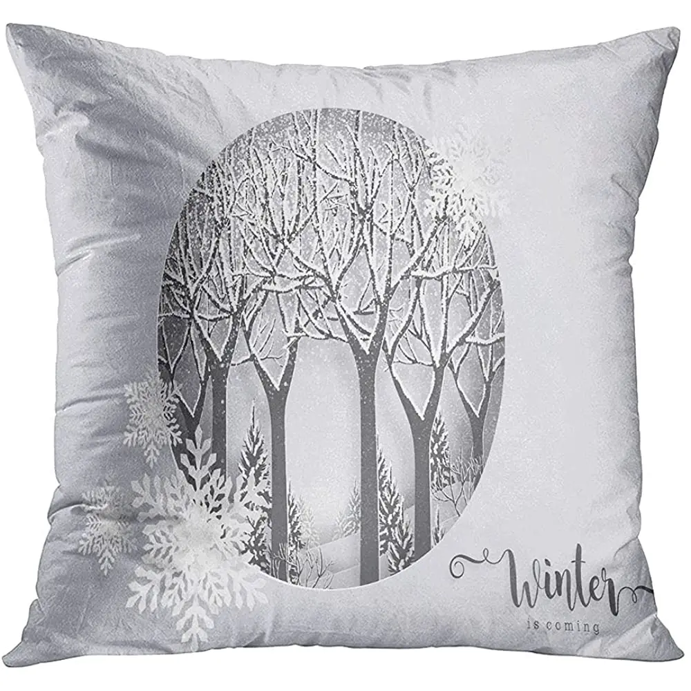 Wesbin Merry Christmas Happy New Year Beautiful Winter Snowfall Pattern New Living Hidden Zipper Home Sofa Decorative
Wesbin Merry Christmas Happy New Year Beautiful Winter Snowfall Pattern New Living Hidden Zipper Home Sofa Decorative